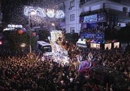 La lluvia también se adelantó, como la Cabalgata de los Reyes Magos de Sevilla