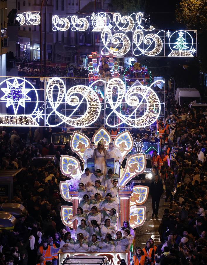 Cabalgata de los Reyes Magos a su paso por Triana