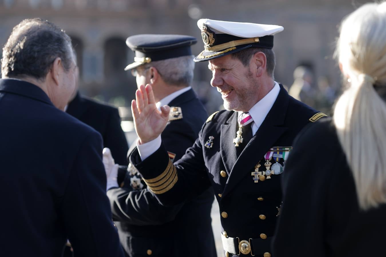 Celebración de la Pascua Militar en Capitanía General