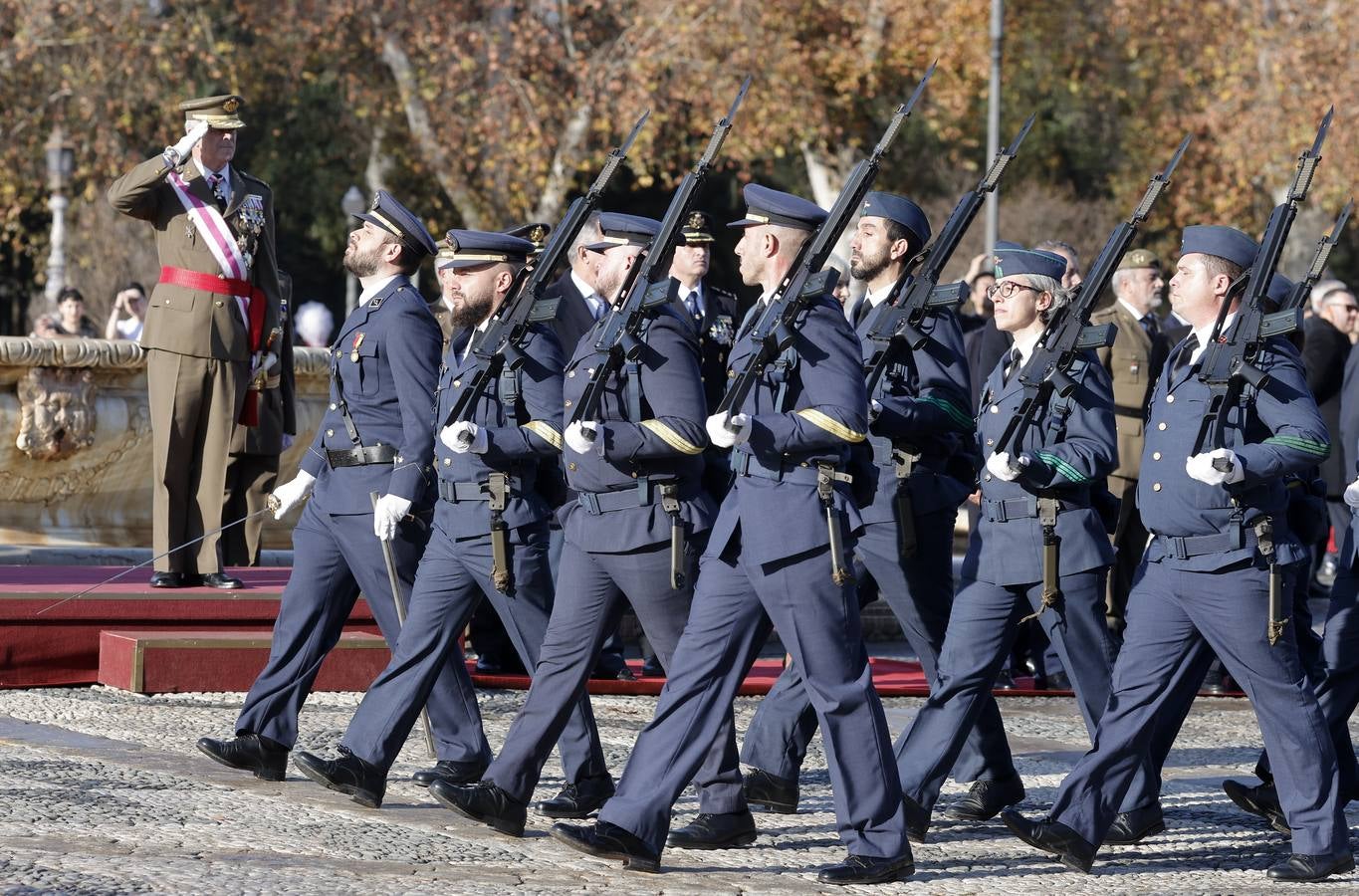 Celebración de la Pascua Militar en Capitanía General