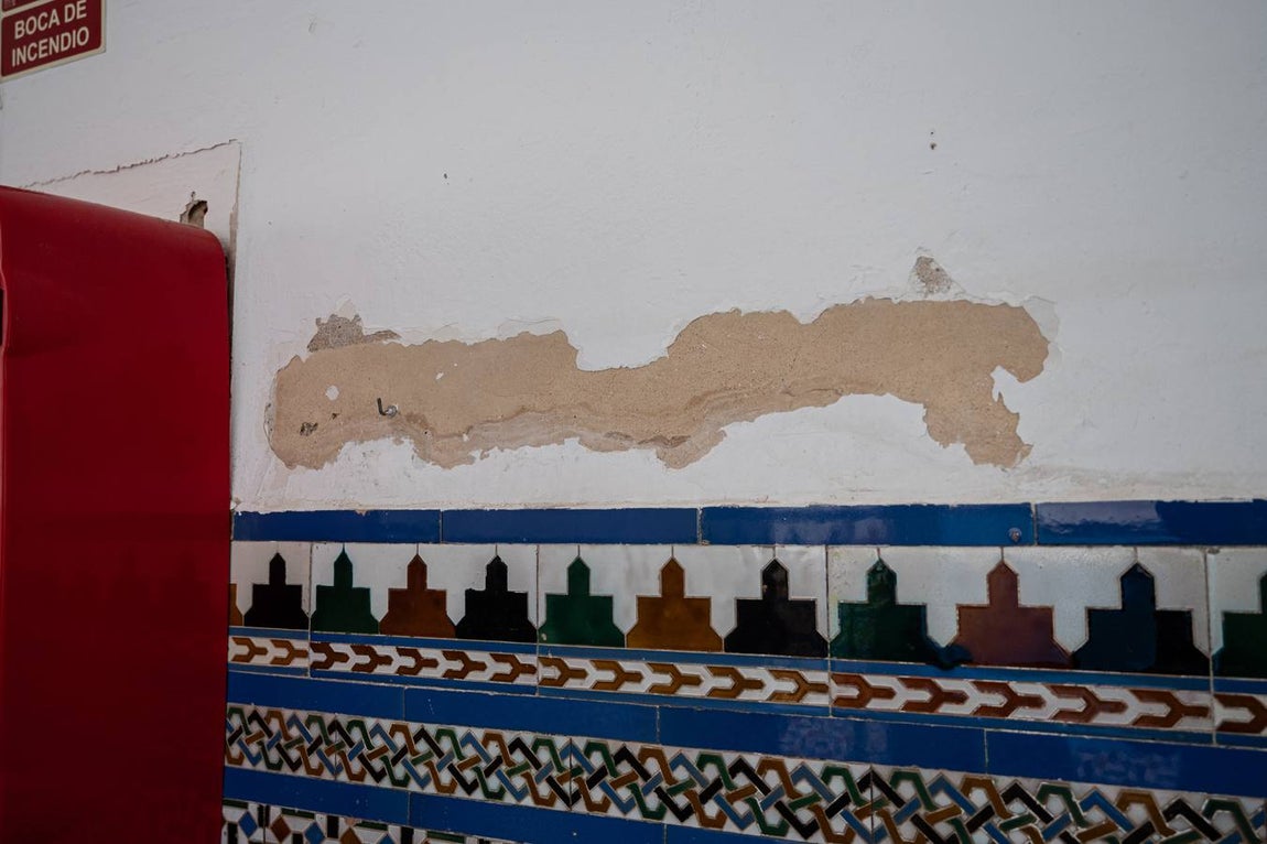 En el histórico colegio José María del Campo hay muchas reformas que acometer