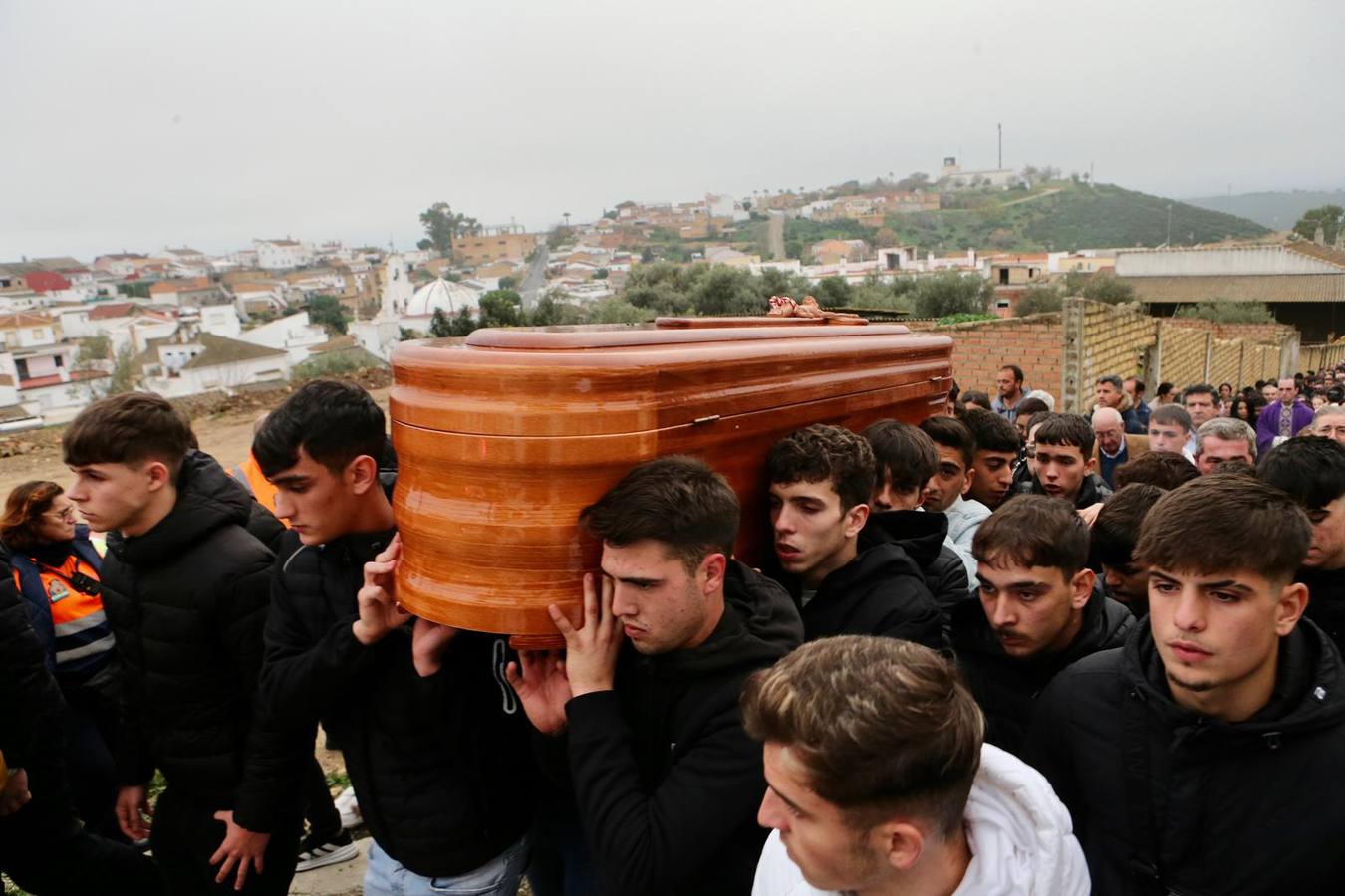 Funeral del joven Aarón asesinado en Gerena