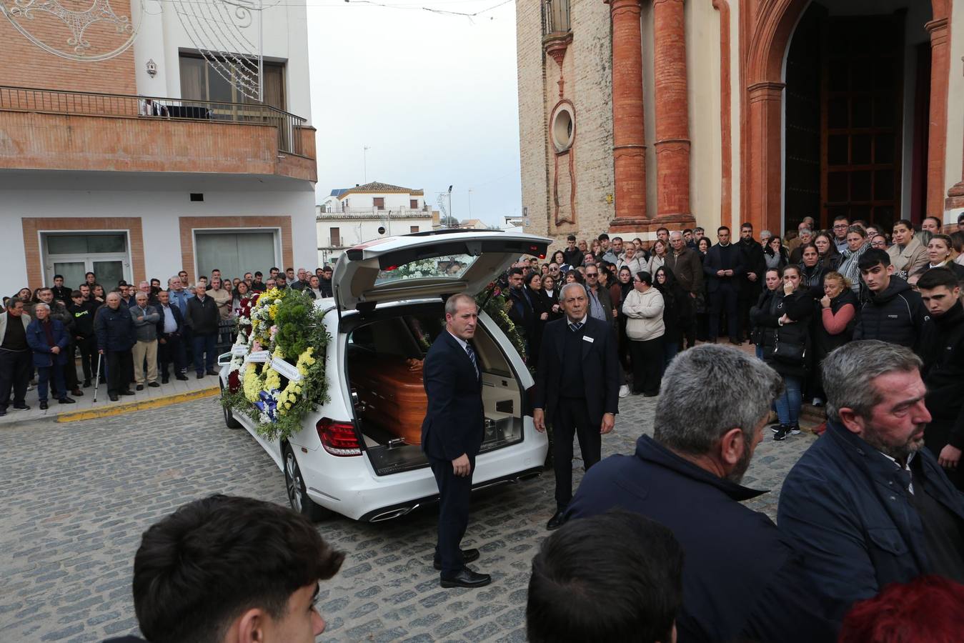 Funeral del joven Aarón asesinado en Gerena