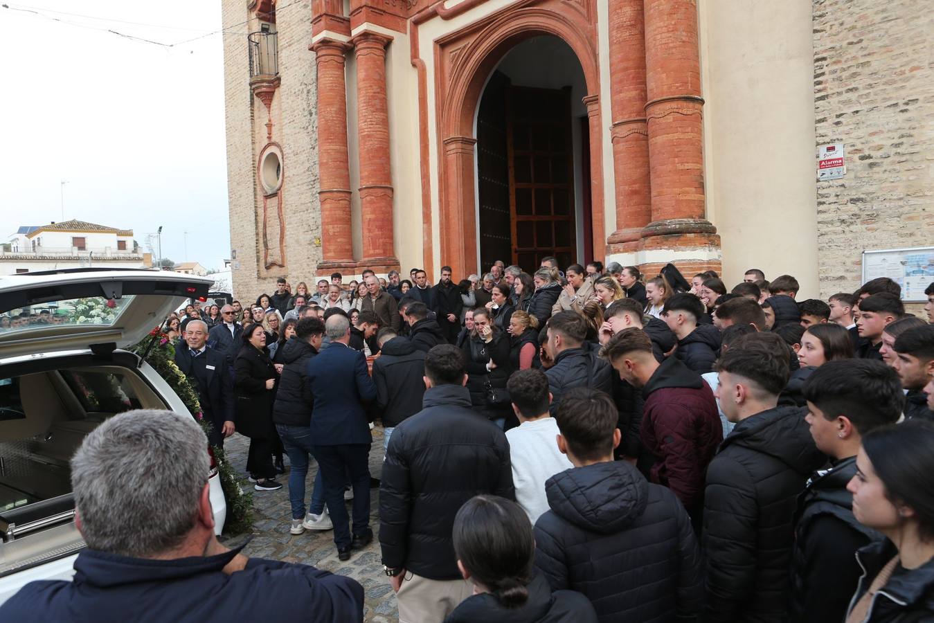 Funeral del joven Aarón asesinado en Gerena