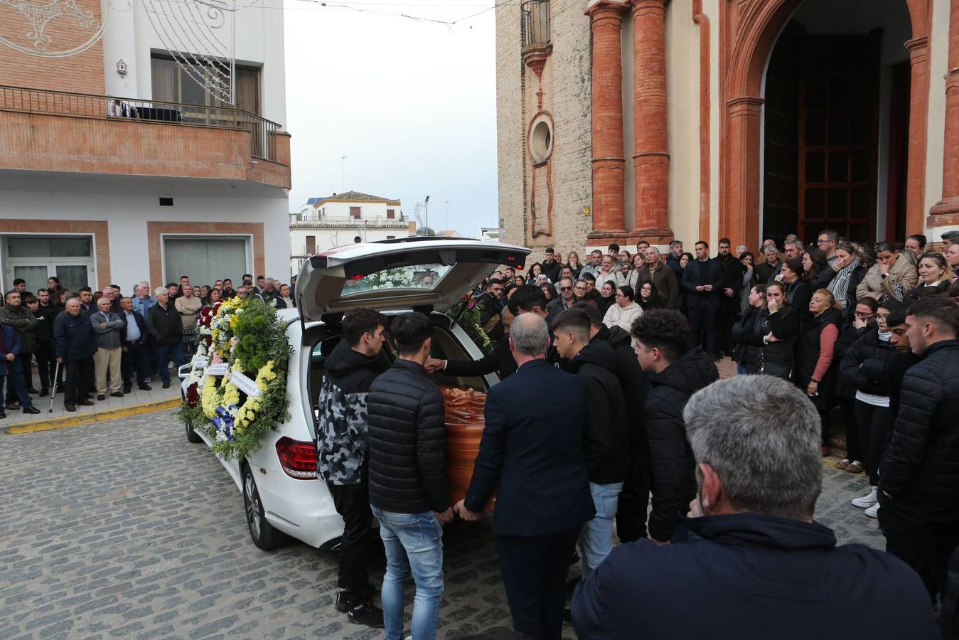 Funeral del joven Aarón asesinado en Gerena