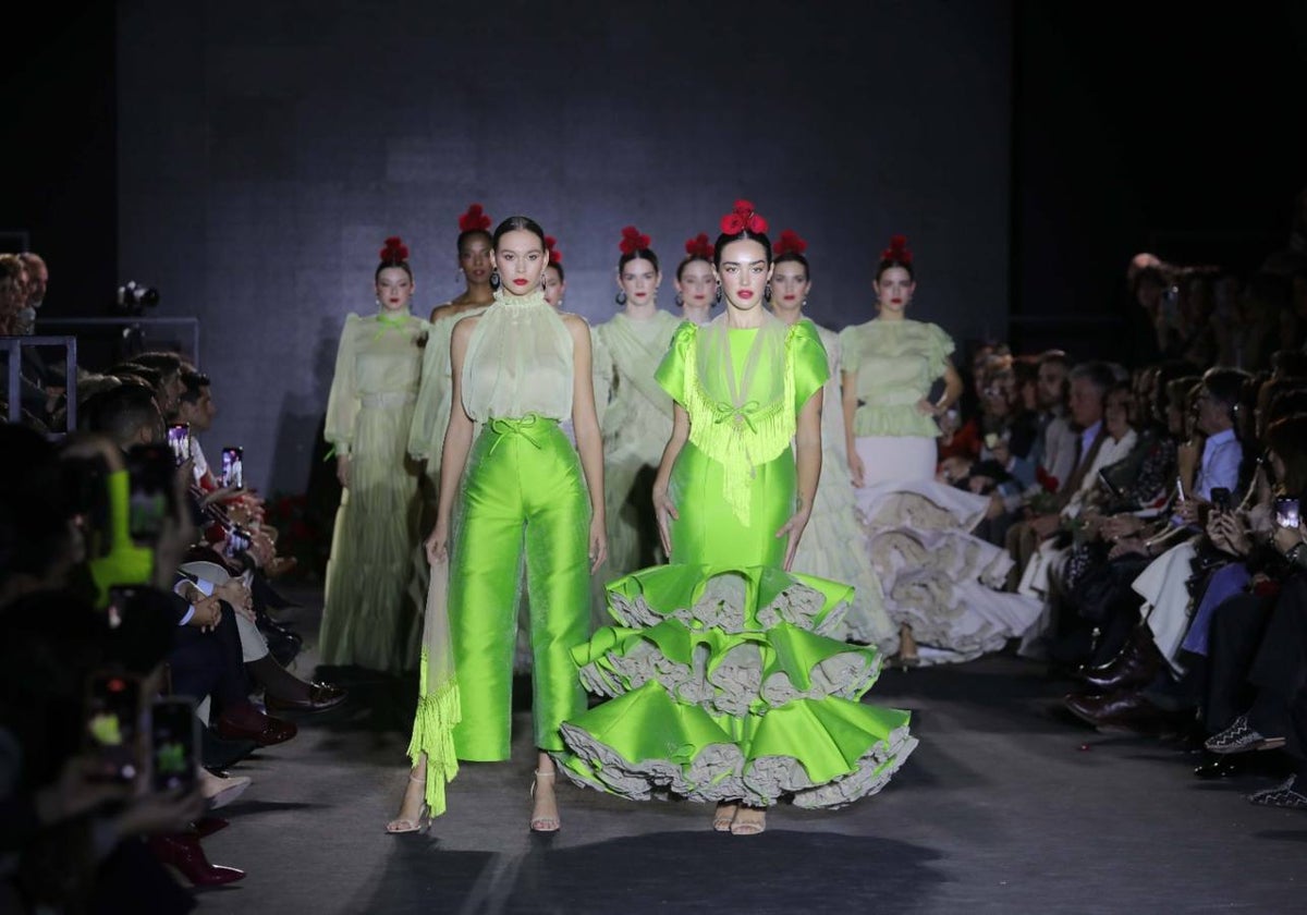 Desfile de Ismael Domínguez en We Love Flamenco 2025