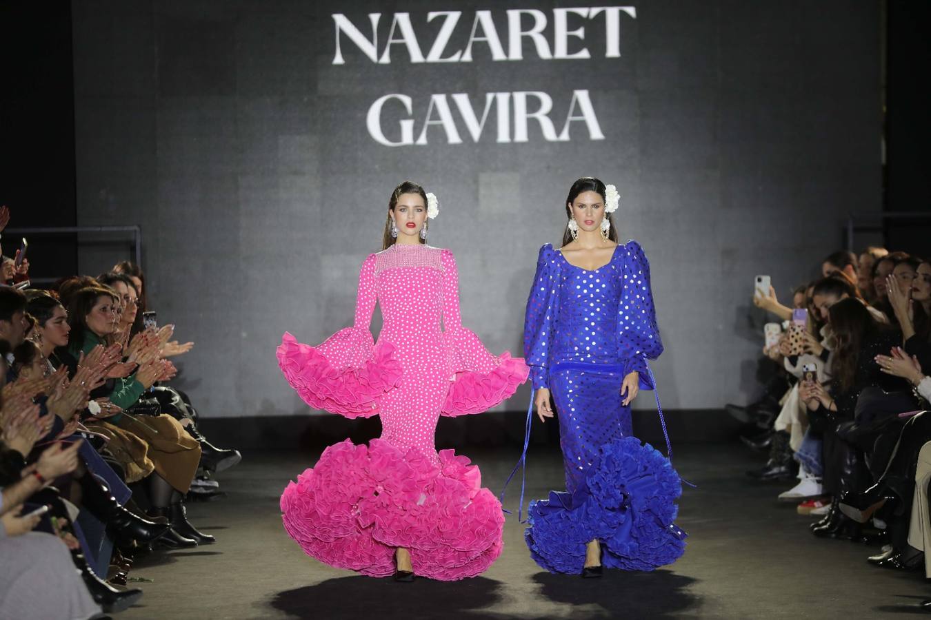 El primer desfile de Nazaret Gavira como profesional fue muy aplaudido