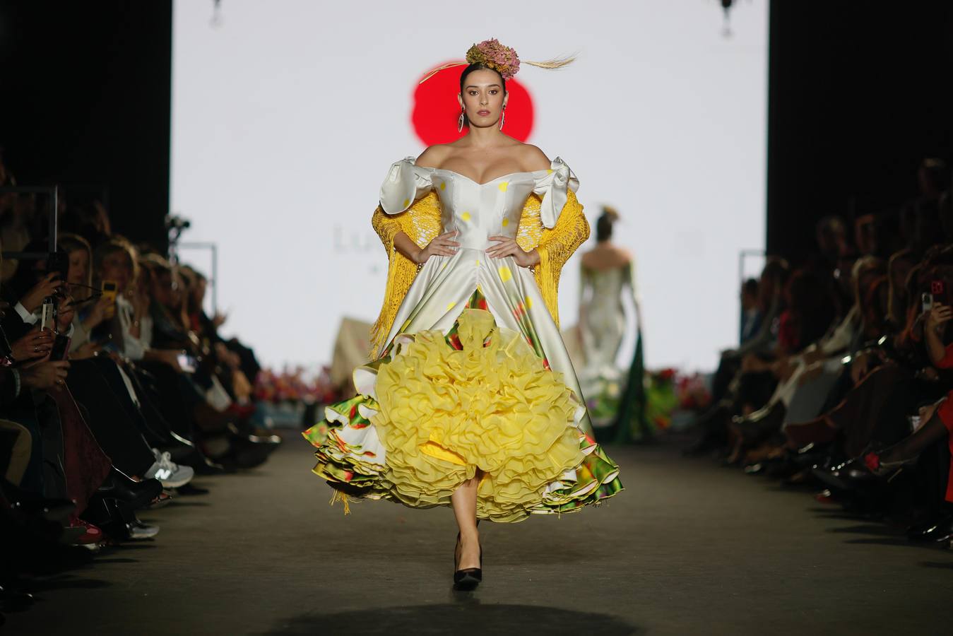 Gran variedad de colores en los trajes de Carmina, Lucía Márquez y Sueños de Abril 