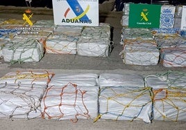 Cuatro detenidos y más de 3.000 kilos de cocaína incautados en La Puebla del Río