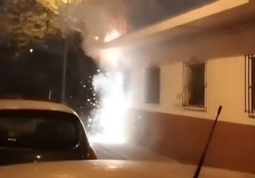 El incendio del transformador en el barrio de Padre Pío