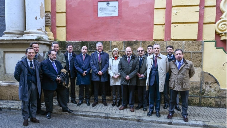 Inauguración de la placa conmemorativa de la antigua calle de los Mulatos