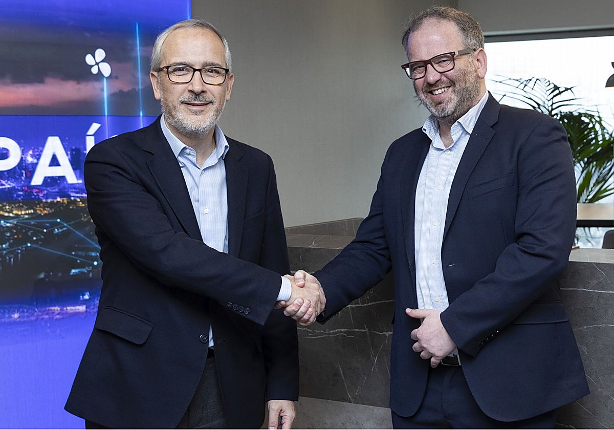 Rosalío Alonso, jefe de operaciones de Ayesa, y Miguel Tapia, CEO de CORE