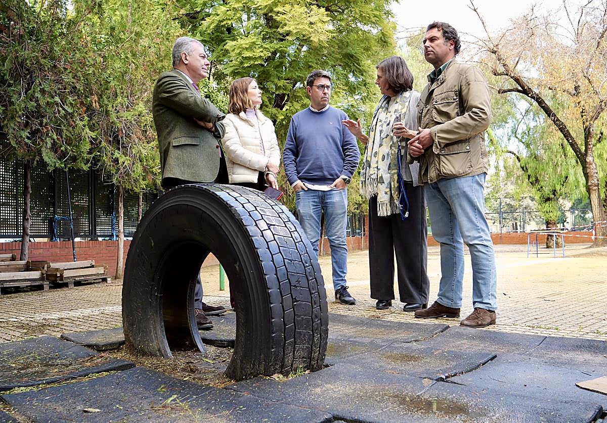 Las obras en el patio del Valdés Leal durarán tres meses