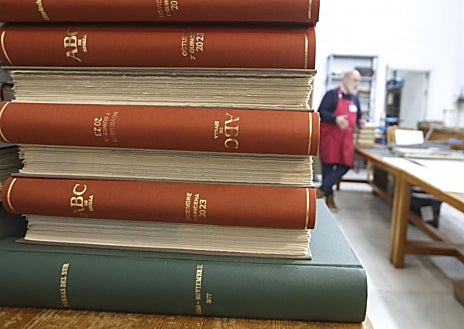 Imagen secundaria 1 - El taller de encuadernación del Archivo Municipal