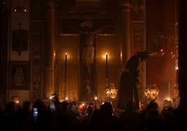 El vía crucis del Señor de las Penas de San Roque