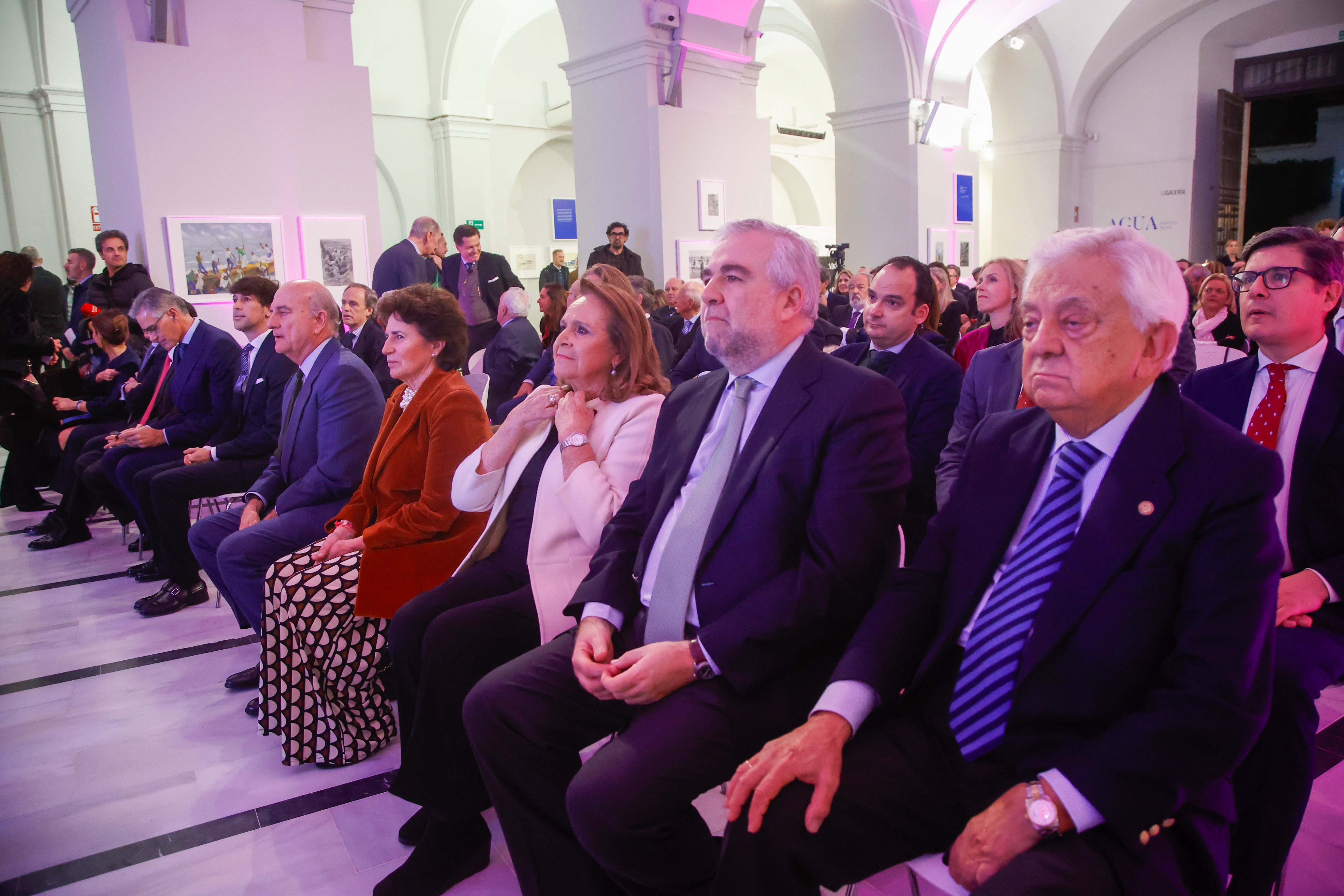 Concha Yoldi, César Hornero y Francisco Herrero