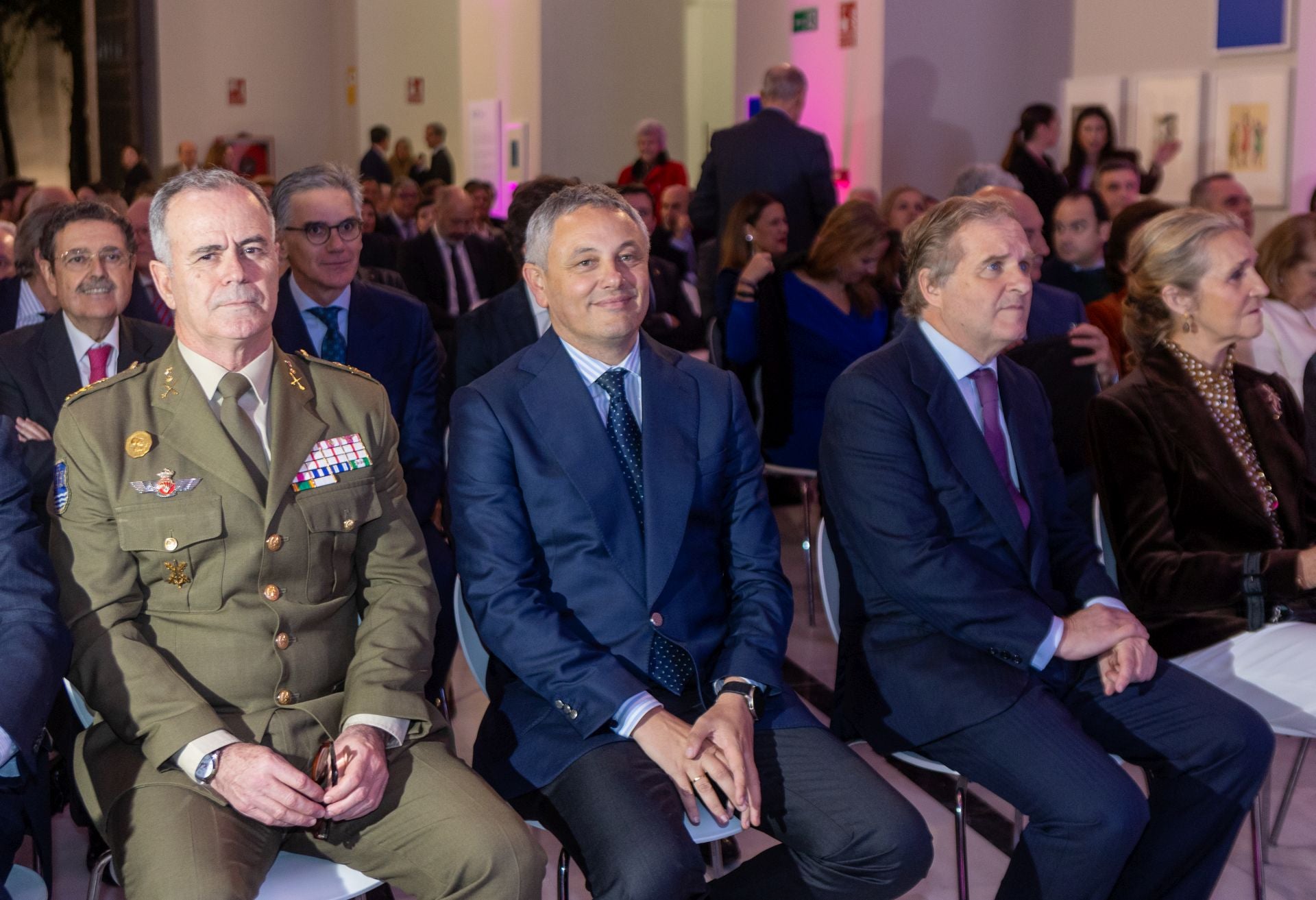 Carlos Melero, Alberto García Reyes, Ignacio Ybarra y Infanta Doña Elena de Borbón y Grecia
