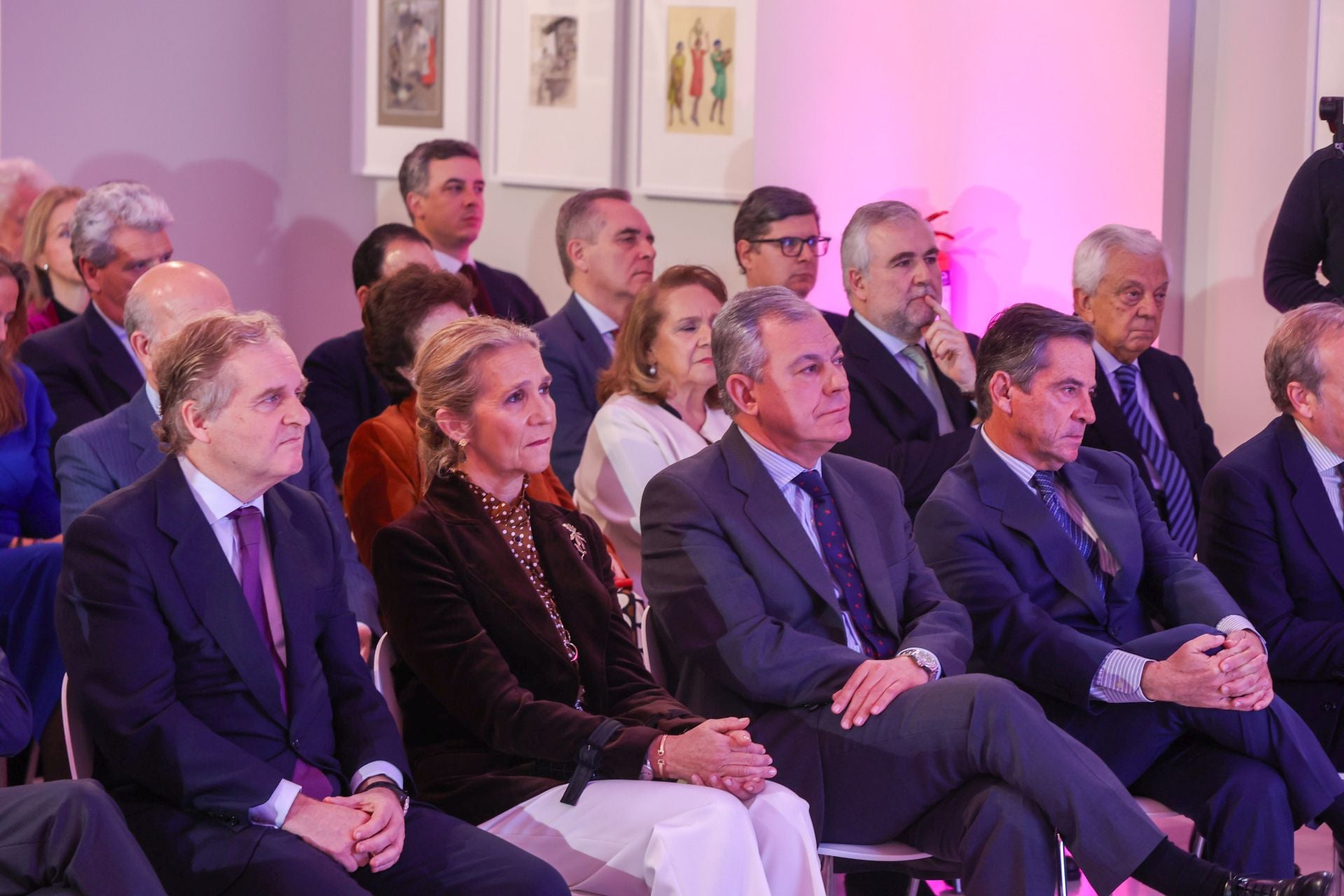 Ignacio Ybarra, Infanta Doña Elena de Borbón y Grecia, José Luis Sanz y Joaquín Fernández-Vial