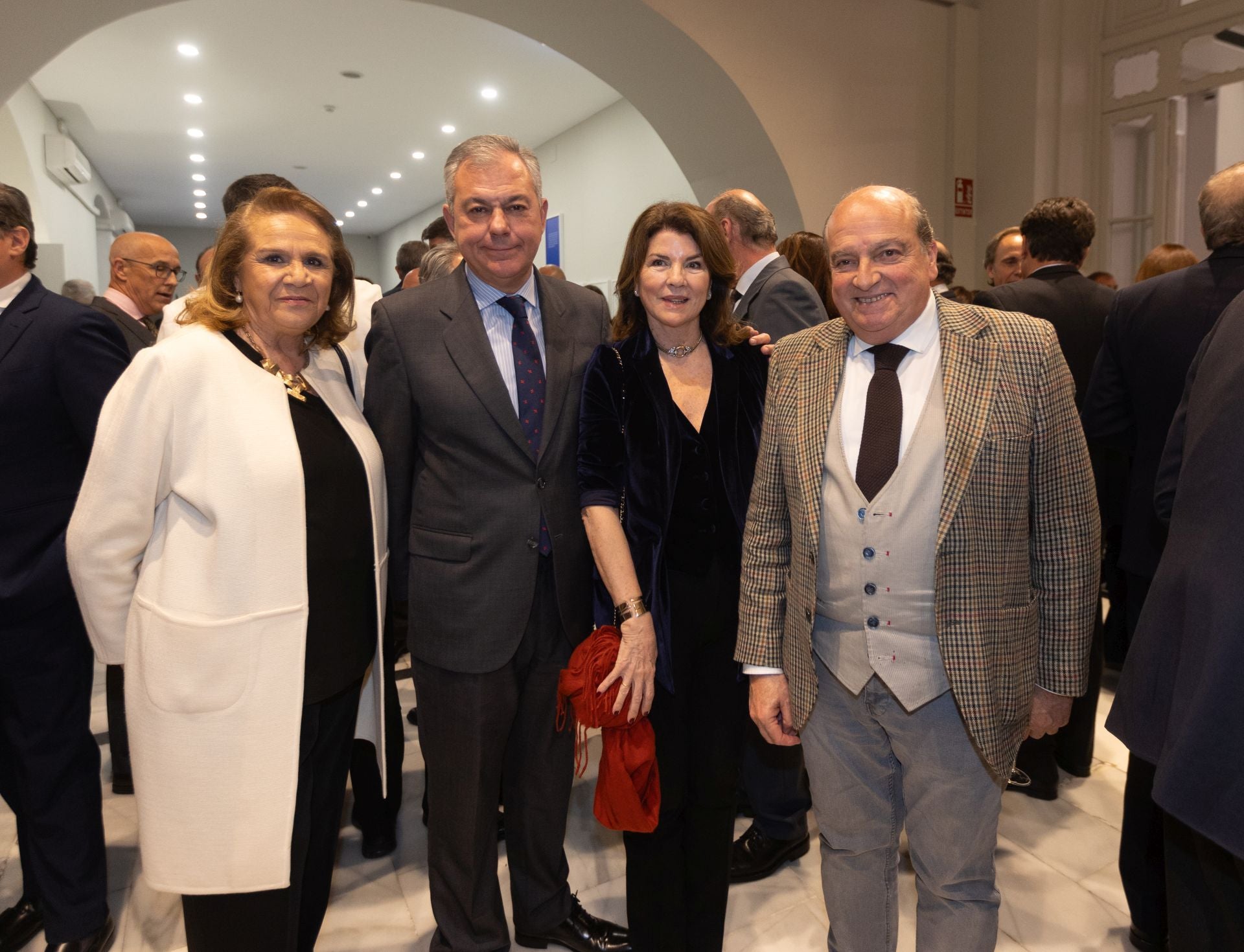 Concha Yoldi, José Luis Sanz, Anabel Morillo y Luis Miguel Martín Rubio