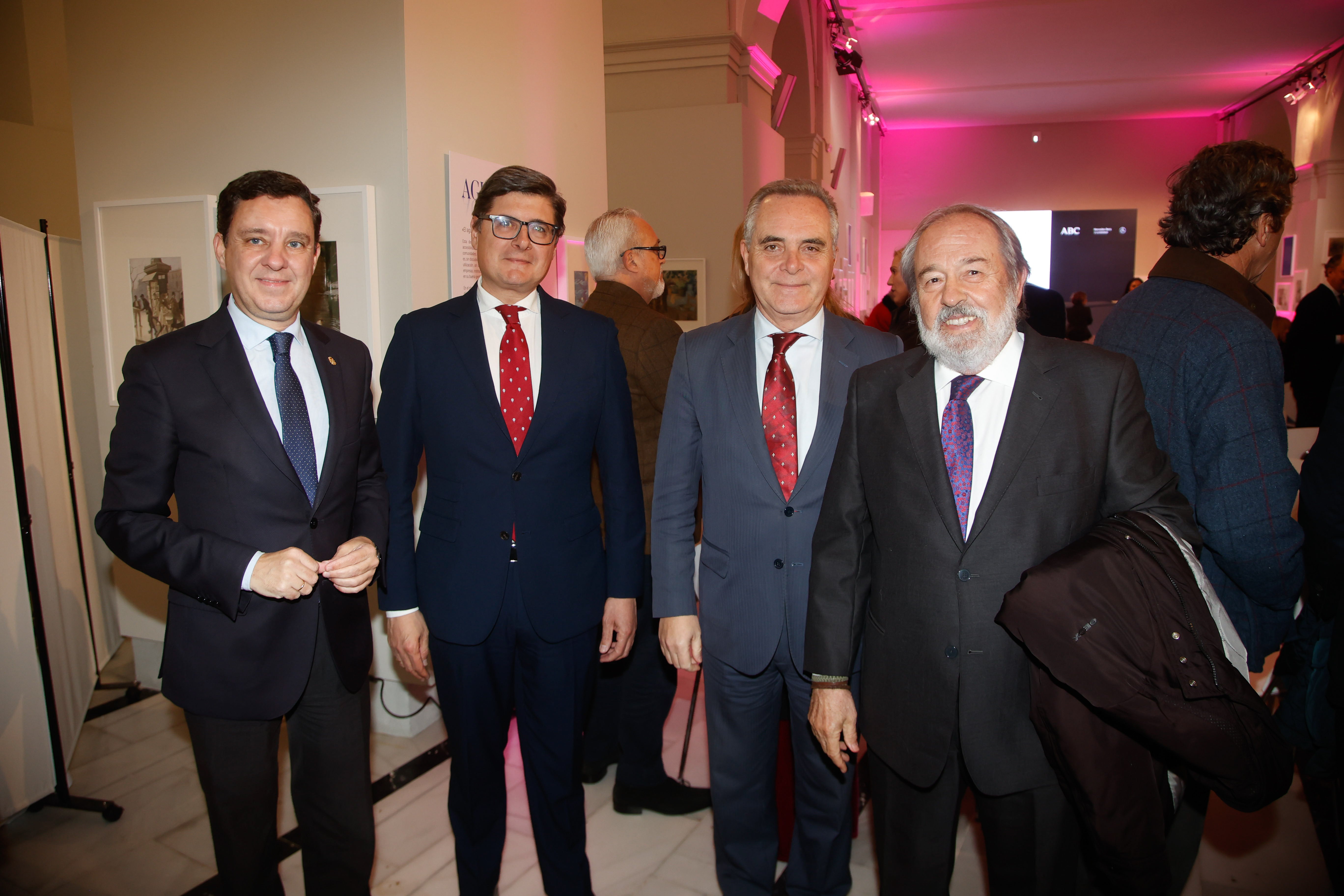 Juan de la Rosa, Álvaro Pimentel, Juan Bueno y Alfonso Carmona Martínez