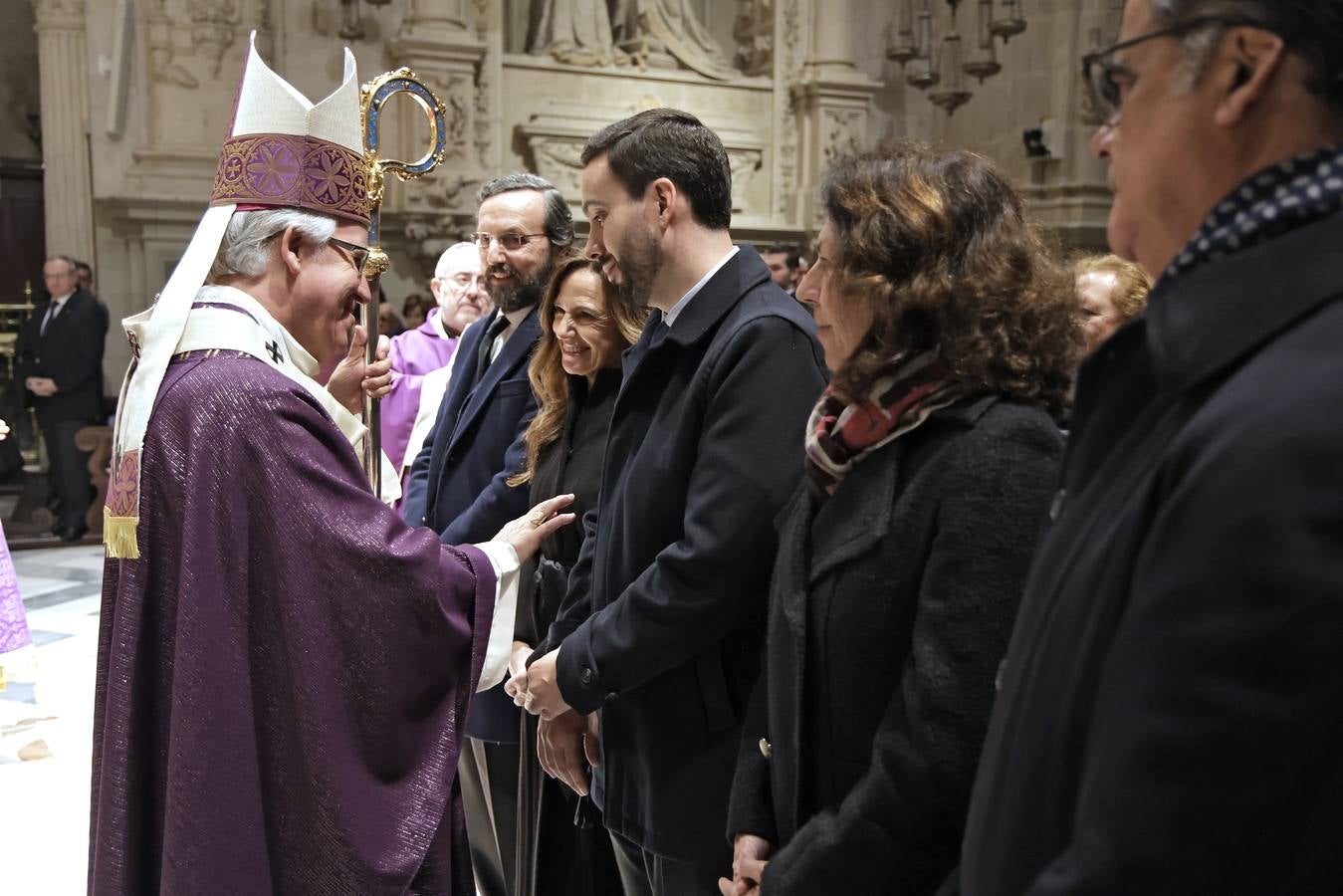 La familia Jiménez-Becerril ha estado acompañada en todo momento por representantes del Ayuntamiento de Sevilla