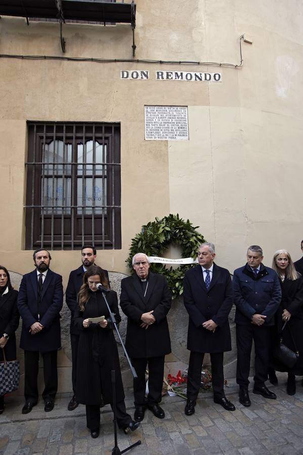 La familia Jiménez-Becerril ha estado acompañada en todo momento por representantes del Ayuntamiento de Sevilla