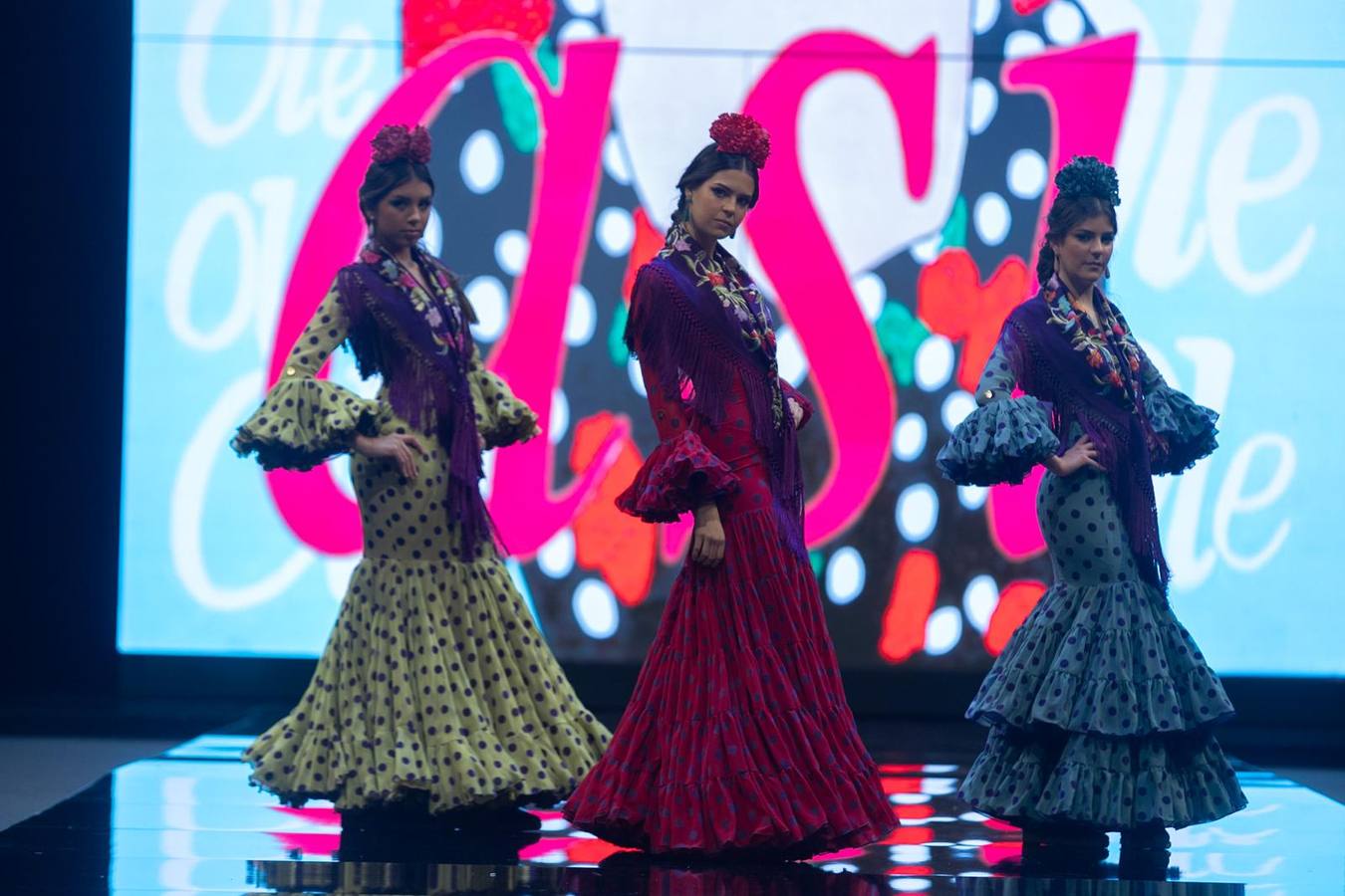 Sara de Benítez mostró en Simof cómo deben ser los trajes de flamenca con su colección 'Así'