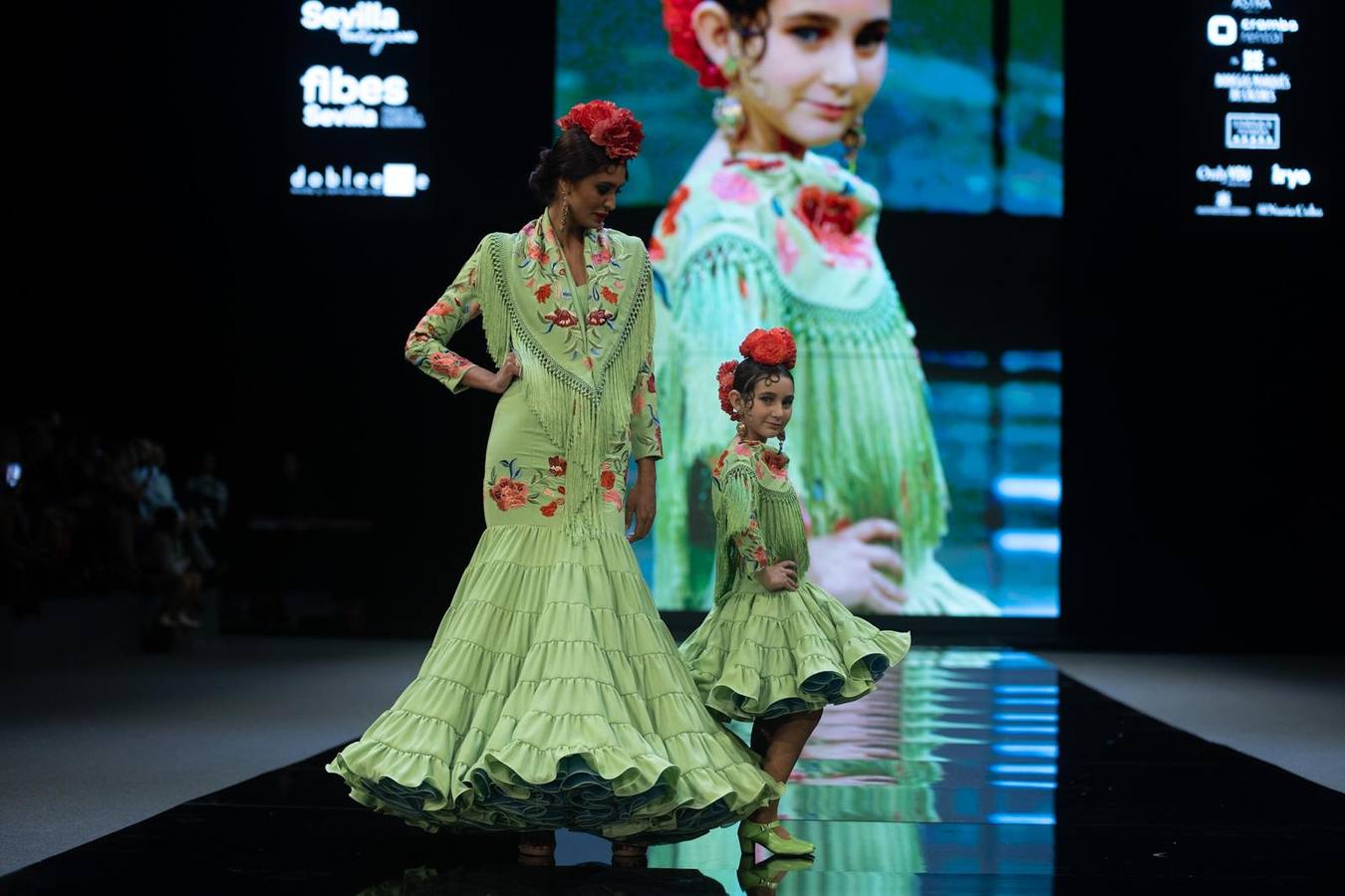 Sara de Benítez mostró en Simof cómo deben ser los trajes de flamenca con su colección 'Así'