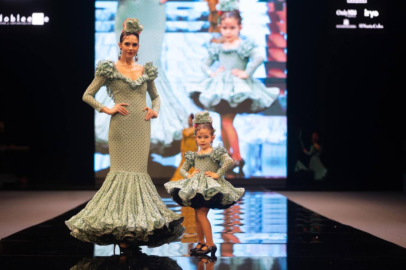 Sara de Benítez mostró en Simof cómo deben ser los trajes de flamenca con su colección 'Así'