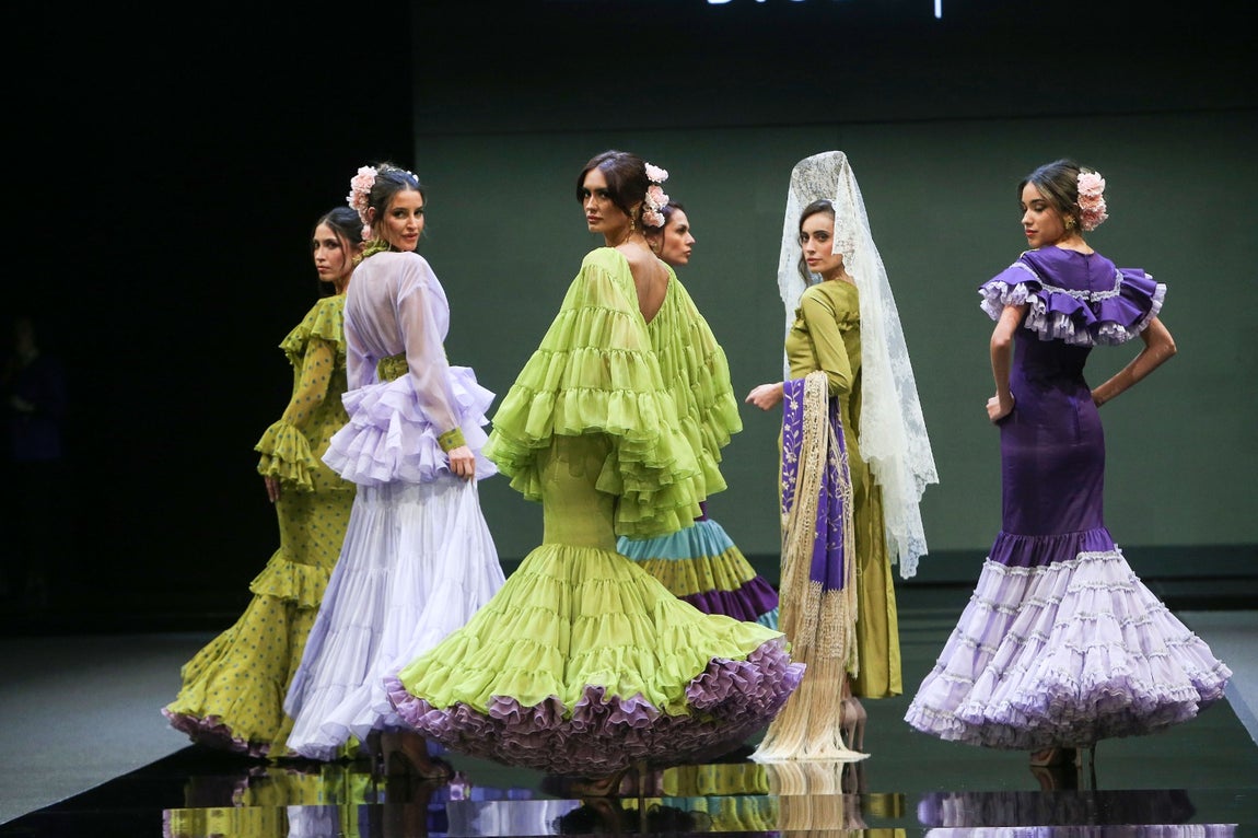 Desfile de Javier García, este viernes en Simof