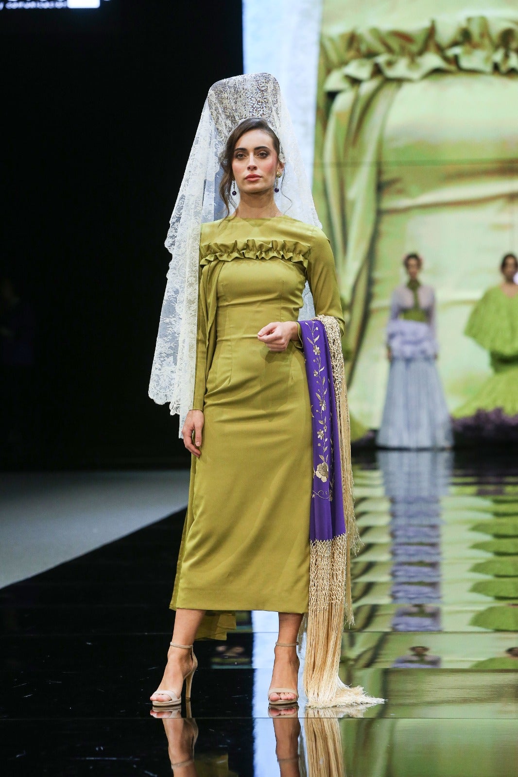 Desfile de Javier García, este viernes en Simof