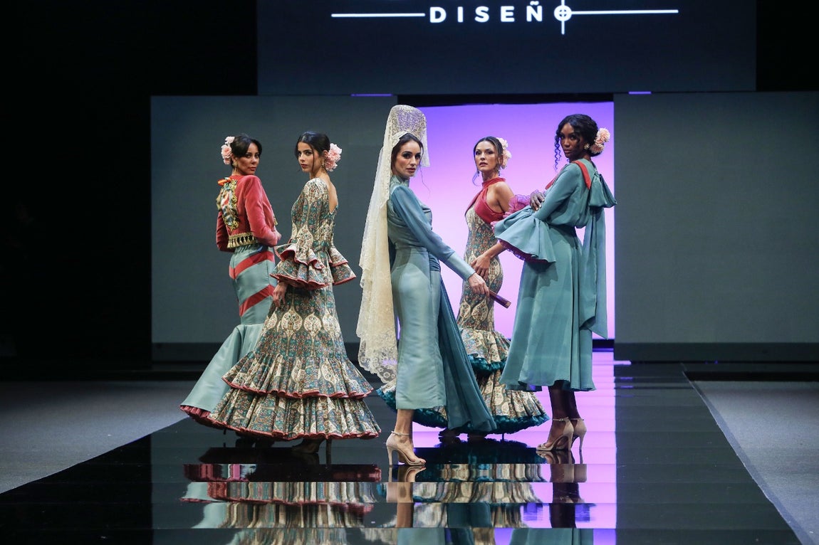 Desfile de Javier García, este viernes en Simof