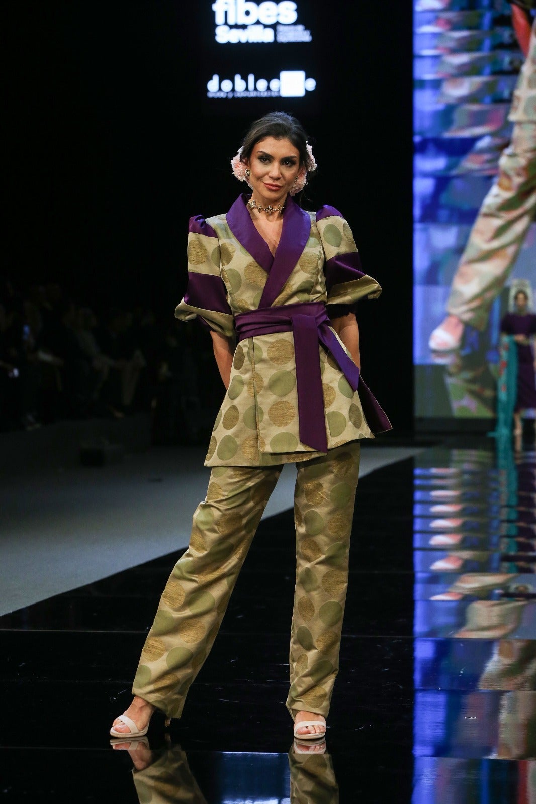 Desfile de Javier García, este viernes en Simof