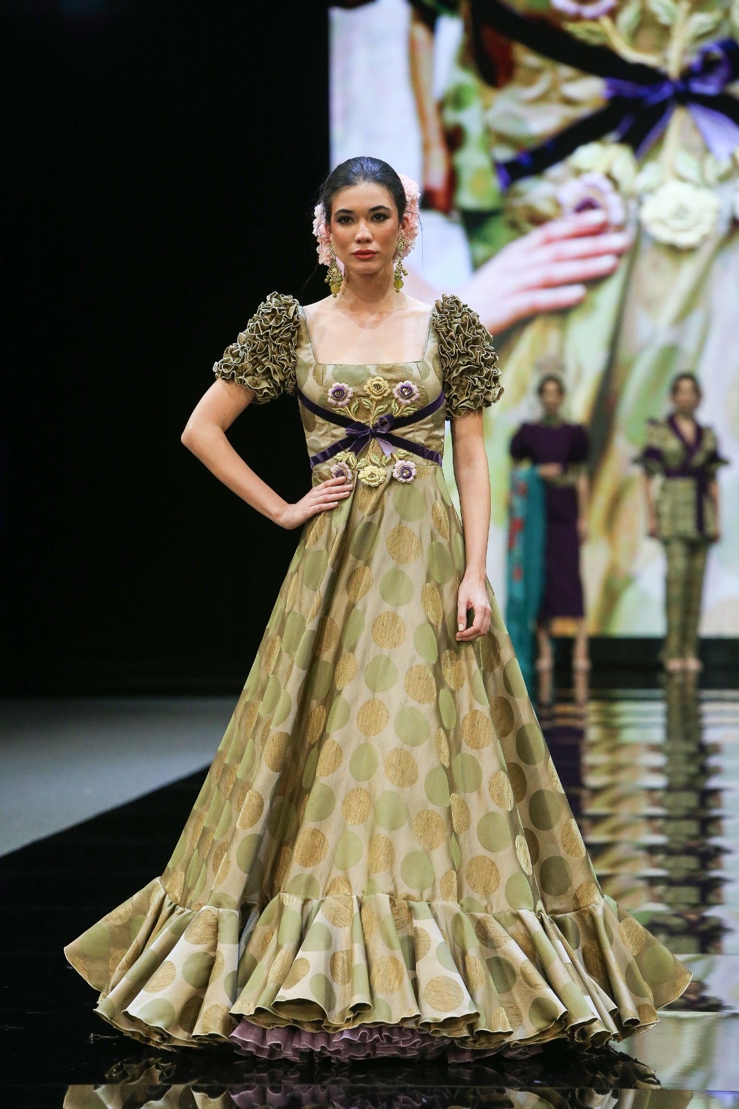 Desfile de Javier García, este viernes en Simof