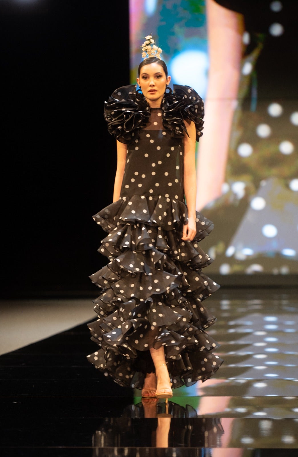 Detalle del desfile de José Joaquín Gil en Simof