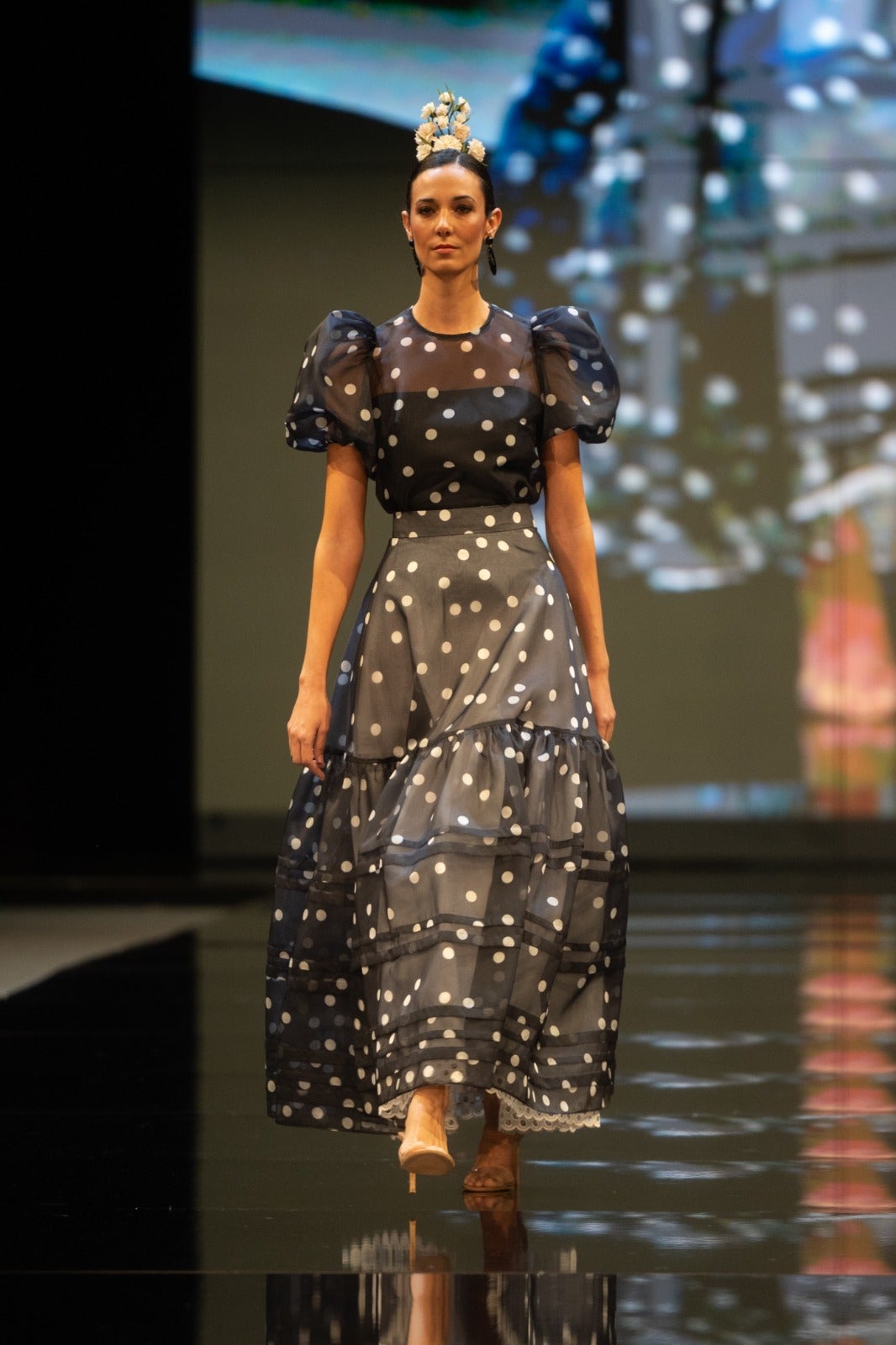 Detalle del desfile de José Joaquín Gil en Simof