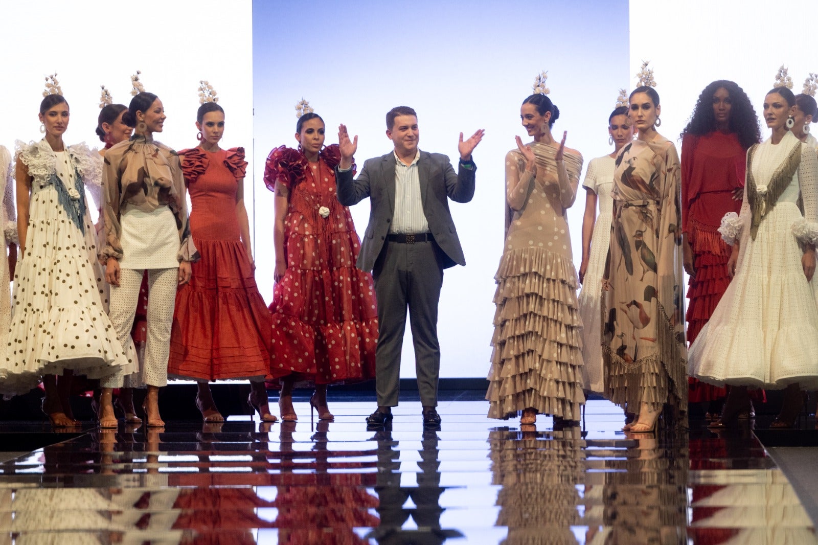 Detalle del desfile de José Joaquín Gil en Simof