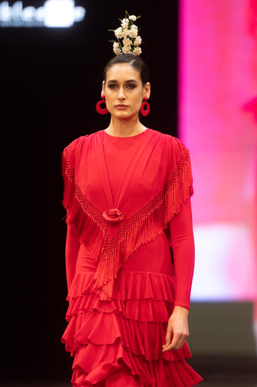 Detalle del desfile de José Joaquín Gil en Simof