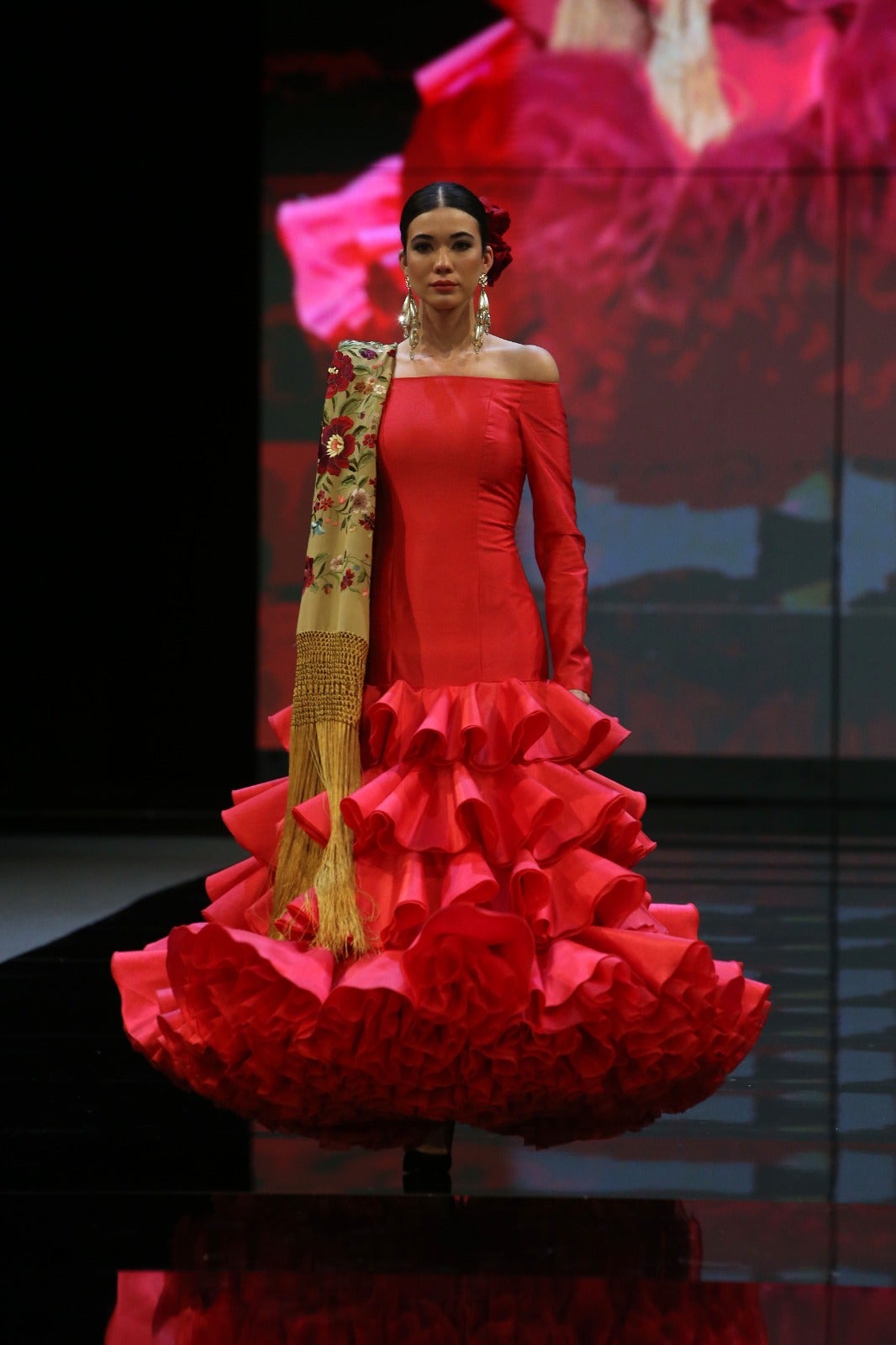 Detalle del desfile de Juan Hurtado Revidiego