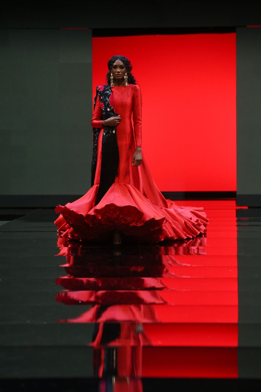 Detalle del desfile de Juan Hurtado Revidiego