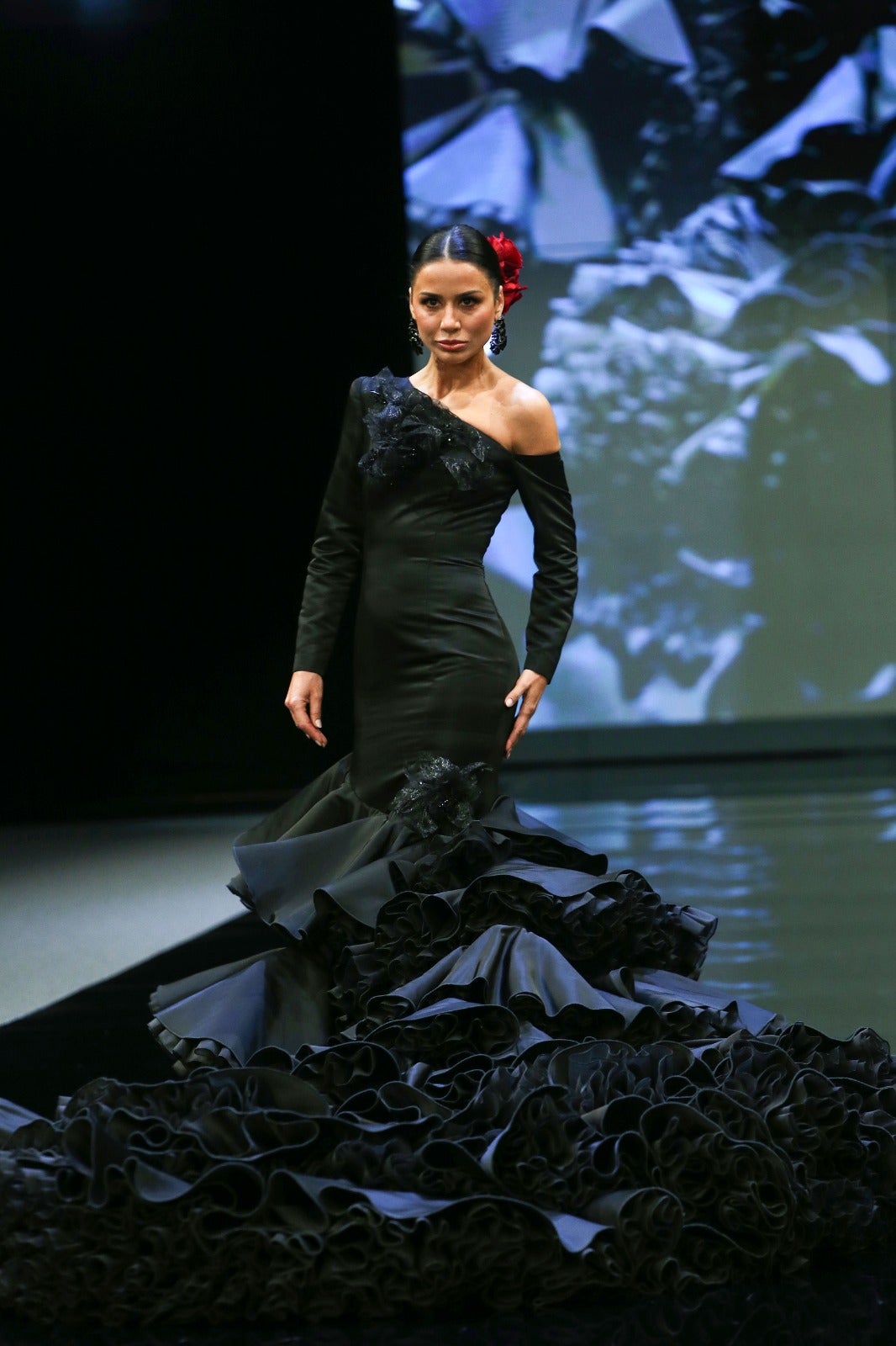 Detalle del desfile de Juan Hurtado Revidiego