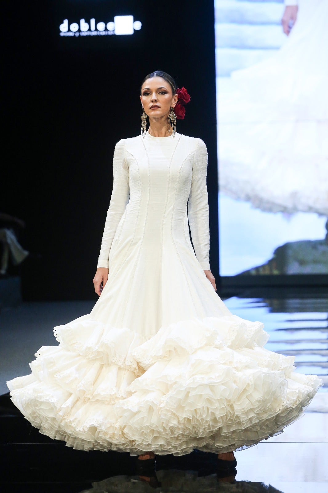 Detalle del desfile de Juan Hurtado Revidiego