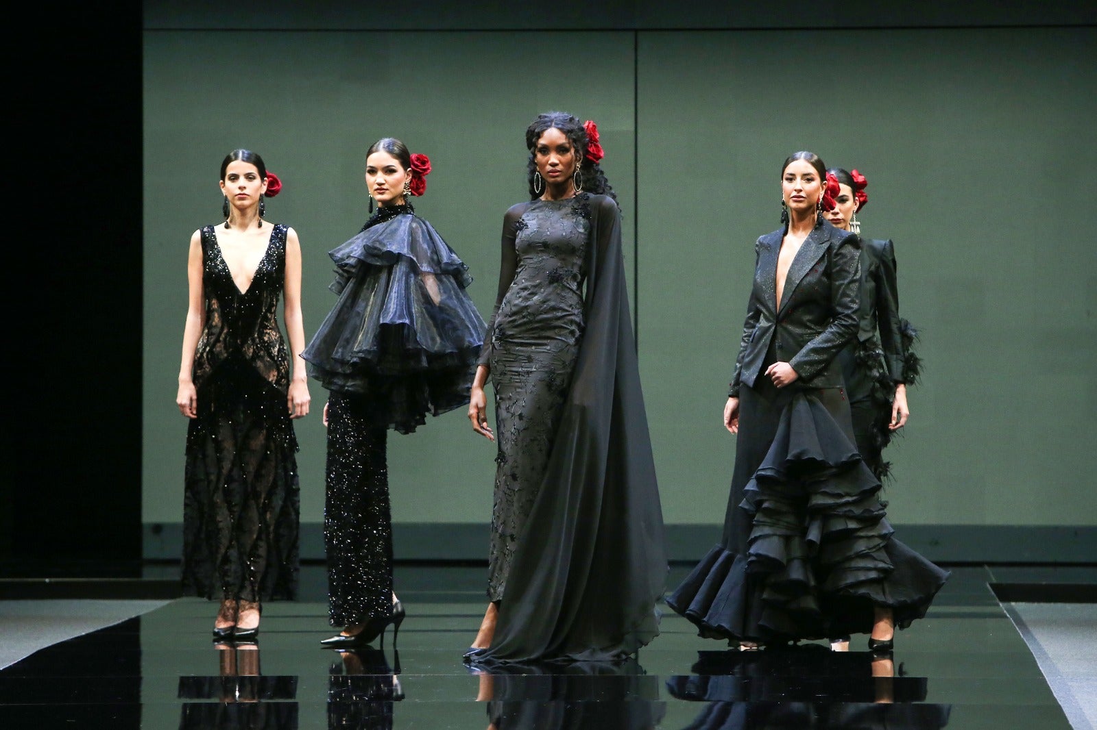 Detalle del desfile de Juan Hurtado Revidiego