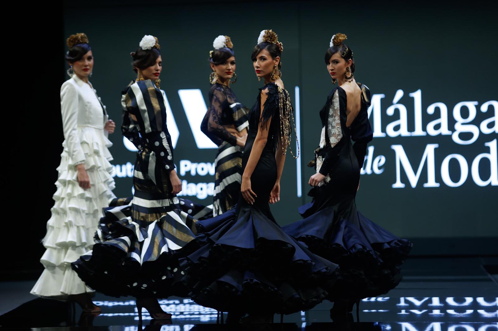 Detalle del desfile del Málaga de Moda en SIMOF 2025