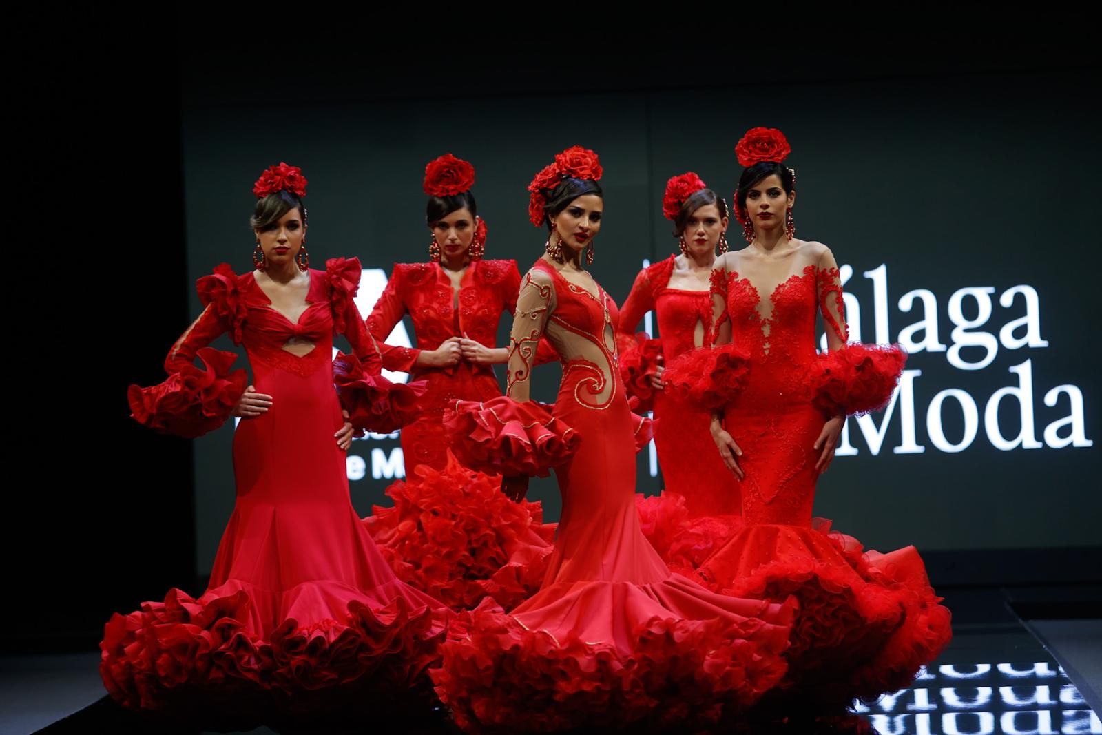 Detalle del desfile del Málaga de Moda en SIMOF 2025