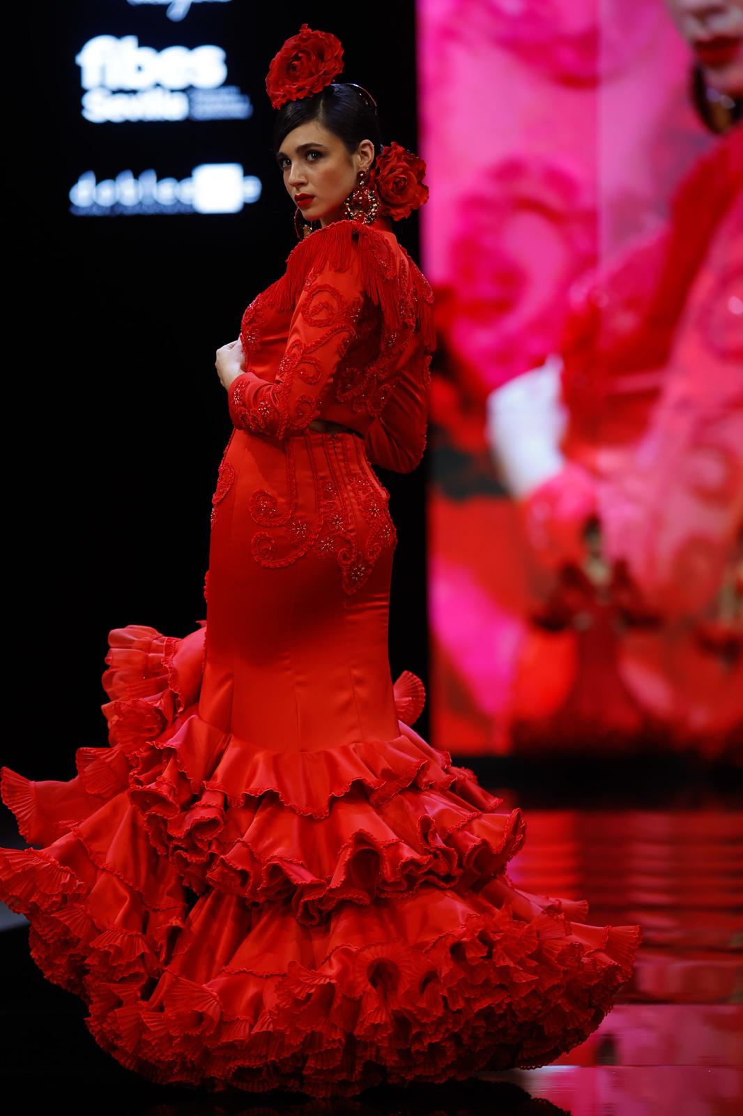 Detalle del desfile del Málaga de Moda en SIMOF 2025