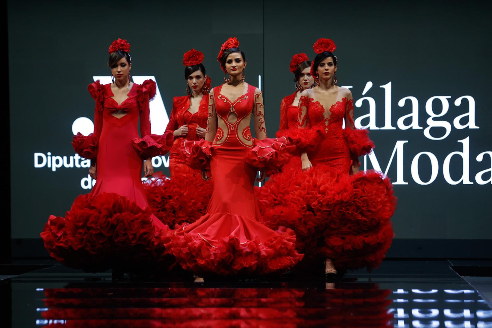 Detalle del desfile del Málaga de Moda en SIMOF 2025