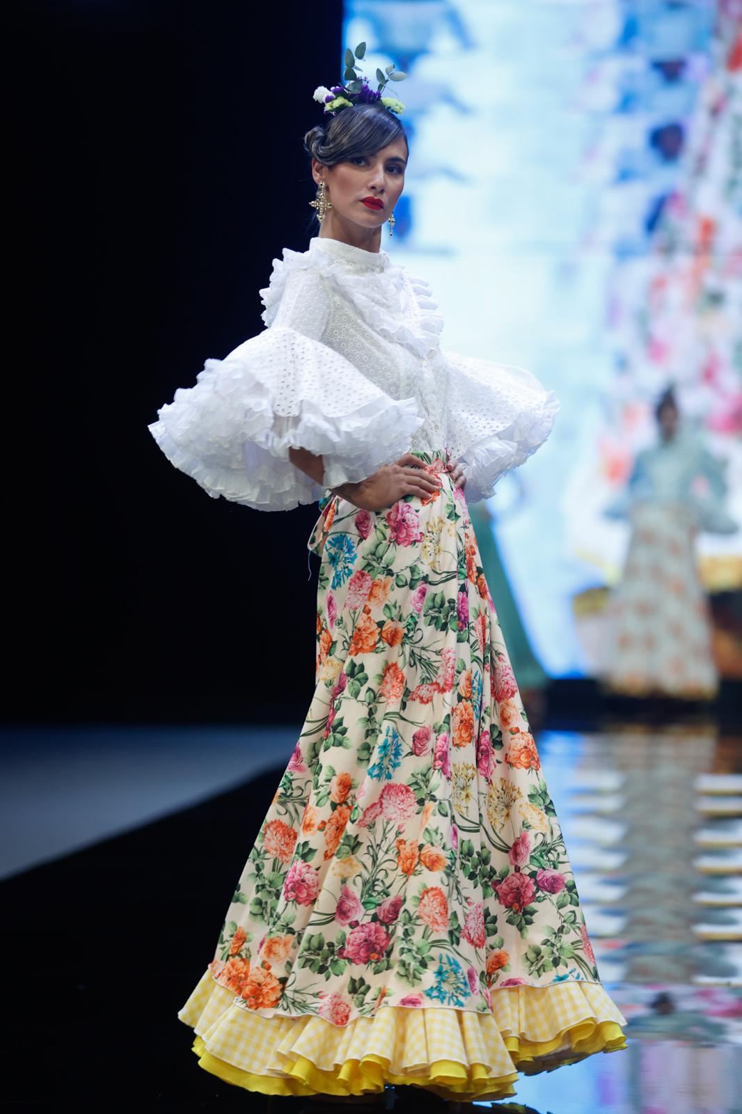 Detalle del desfile del Málaga de Moda en SIMOF 2025