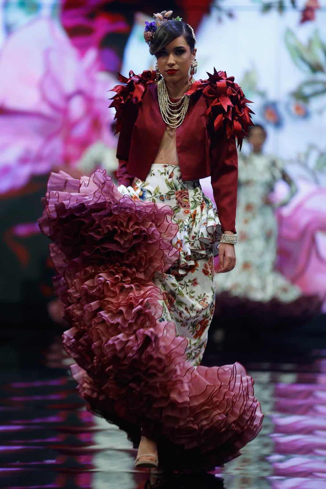 Detalle del desfile del Málaga de Moda en SIMOF 2025