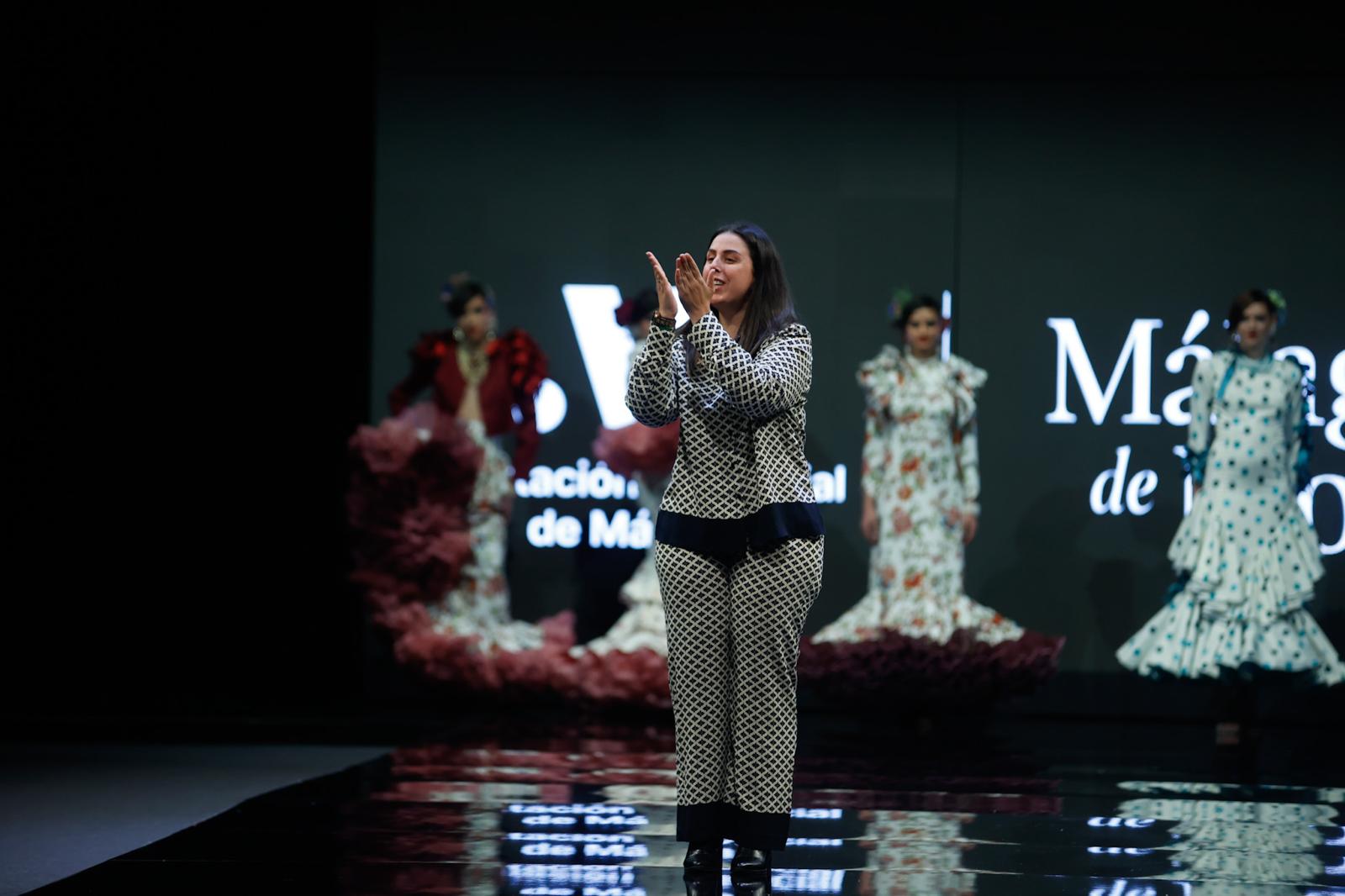 Detalle del desfile del Málaga de Moda en SIMOF 2025